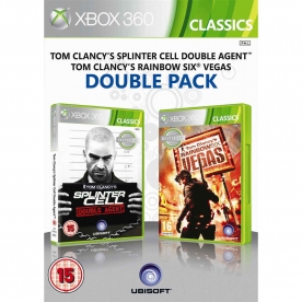 Ubisoft Double Pack Rainbow Six Vegas & Splinter Cell Double Agent Game Ubisoft Double Pack Rainbow Six Vegas & Splinter Cell Double Agent Game